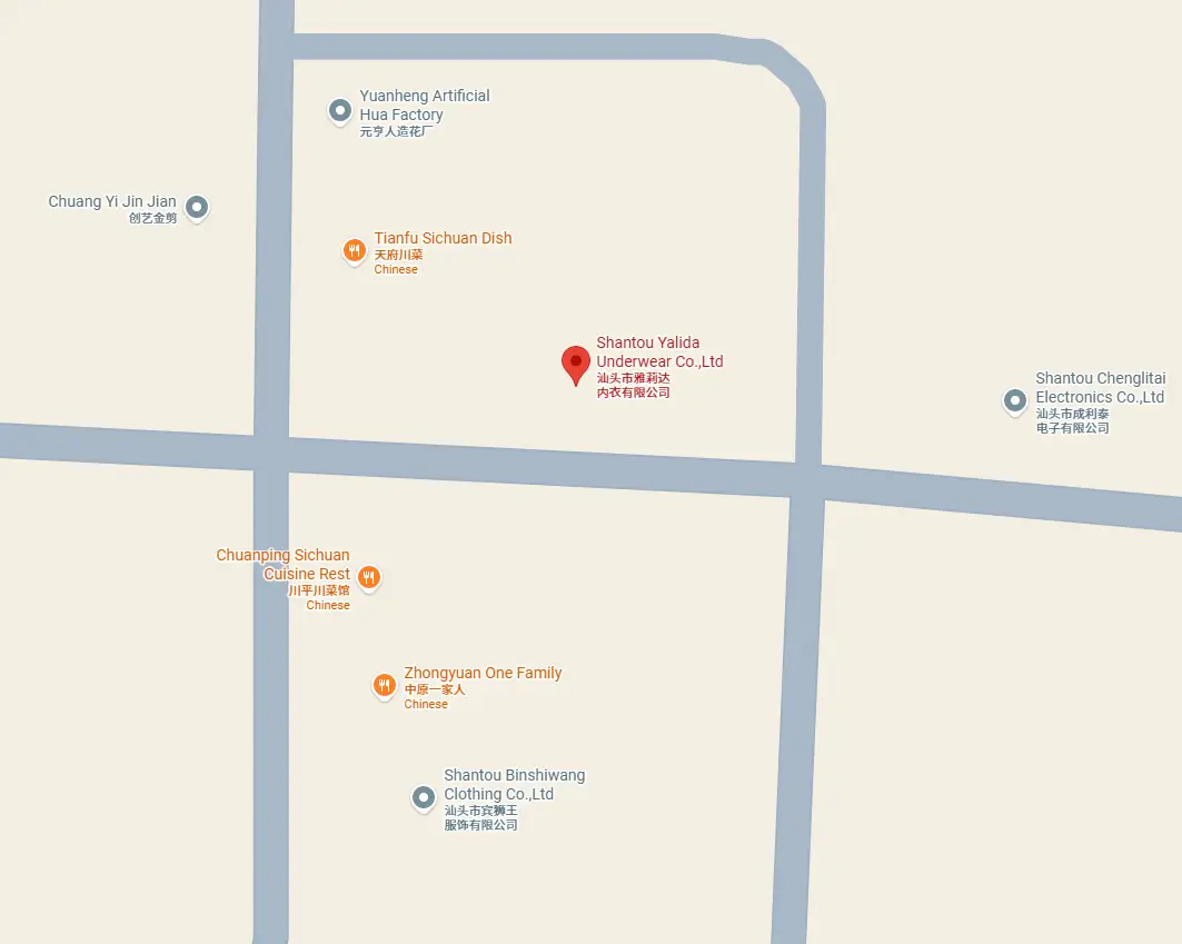 Factory Location Map