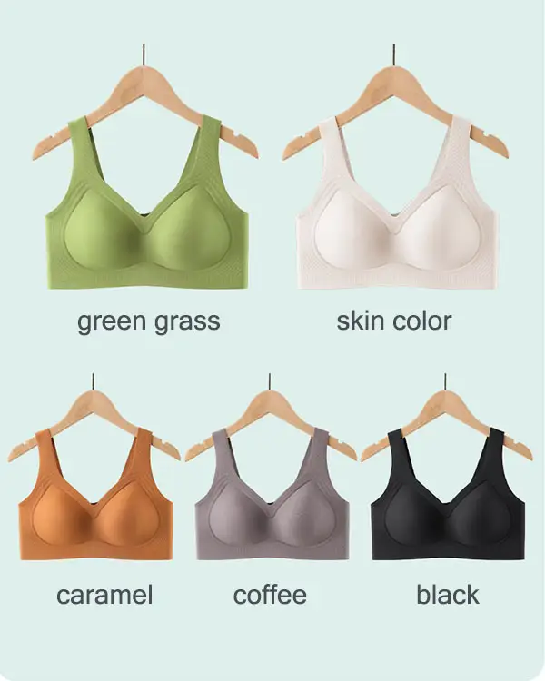 Plus Size Full Coverage Cami Bra – Seamless Wireless Support thumbnail 4